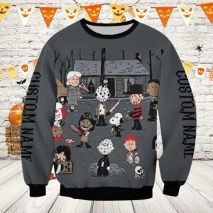 Alternative view of Horror Snoopy Halloween Unisex Sweatshirt
