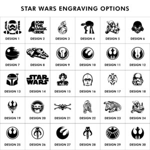 Alternative view of Personalized Star Wars Wallet 113478