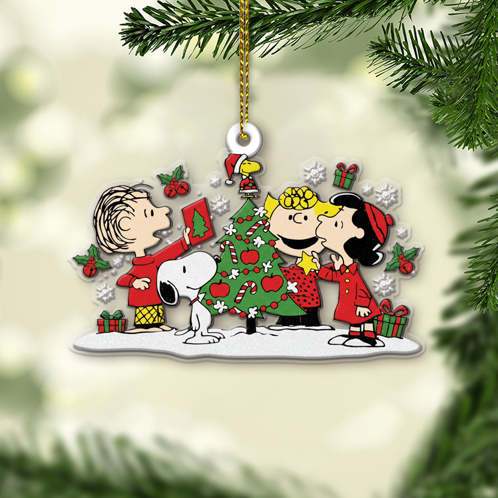 Snoopy And Friends Tree Christmas Ornament - Image 7
