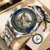 US Navy 250th Anniversary Alloy Luxury Quartz Watch - 116885