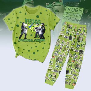 Portland Frog Resist Pajamas Full Set