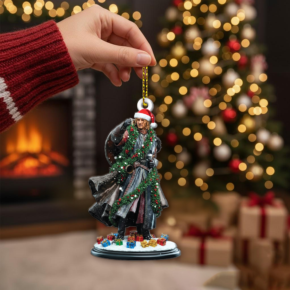 Lord of the Rings Boromir Christmas Ornament - Image 2