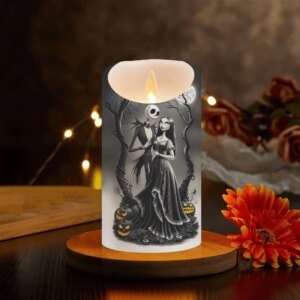 The Nightmare Before Christmas Led Candle