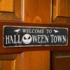Nightmare Before Christmas Door Sign