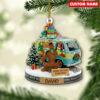 Personalized Merry Mystery Christmas Scooby-Doo Christmas Ornament