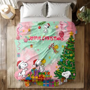 Personalized Snoopy Quilt Blanket - THK117090