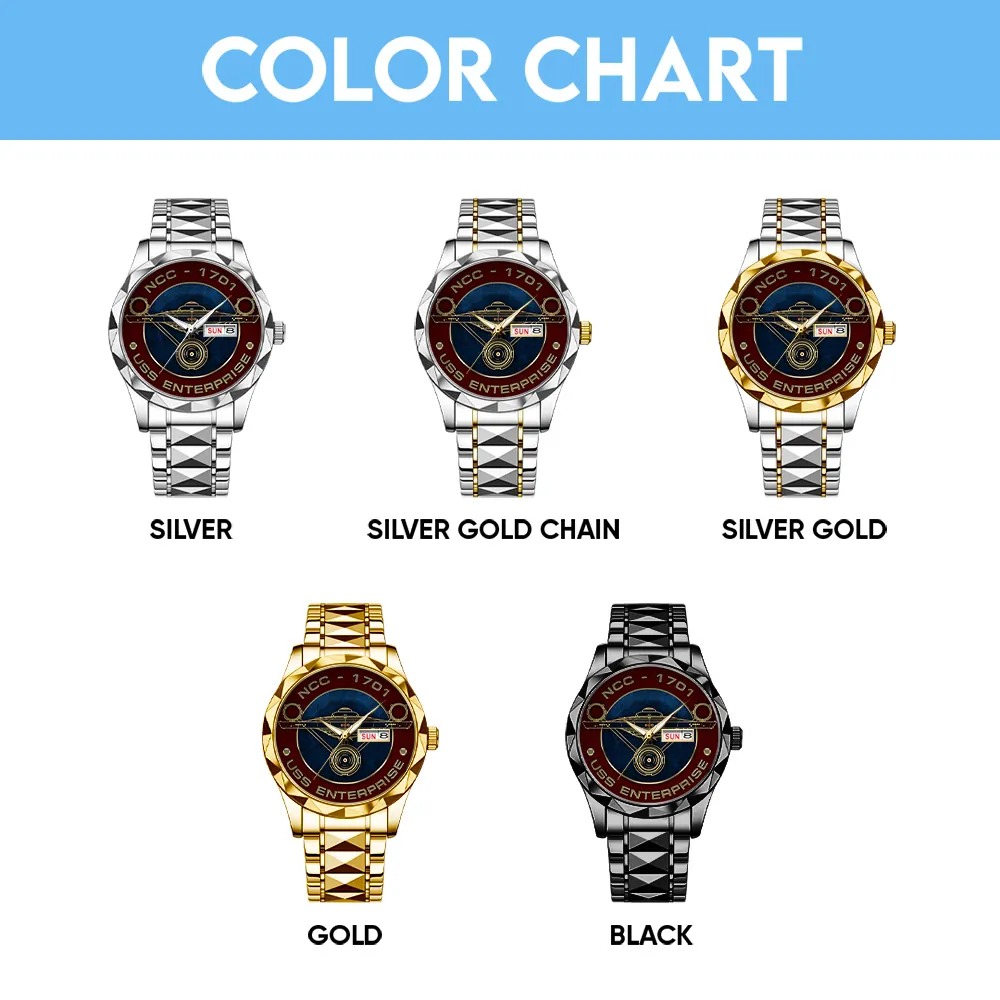 Star Trek Alloy Luxury Quartz Watch - THK116493 - Image 3