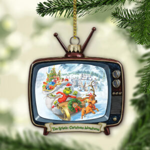 Alternative view of The Grinch: Christmas Adventures Christmas Ornament