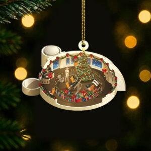 Star Trek NCC-1701 2271-2279 Bridge Enterprise Christmas Ornament