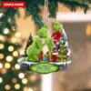 Personalized Merry Grinchmas Mr Mrs Christmas Ornament