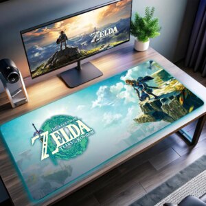 The Legend of Zelda: Tears of the Kingdom LED Desk Mat