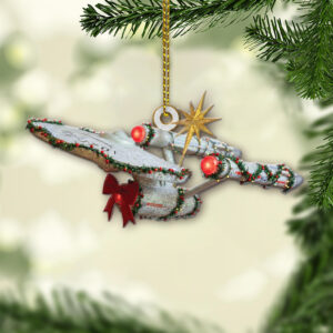 Alternative view of Star Trek - USS Enterprise NCC-1701 (The Original Series) Christmas Ornament