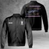 Personalized Star Trek Intrepid Class U.S.S Voyager NCC 74656 Bomber Jacket