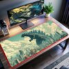 Godzilla Vintage LED Desk Mat
