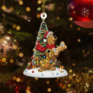 Personalized Scooby Doo Christmas Ornament