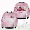 In October We Wear Pink Snoopy And Friends Unisex Sweatshirt