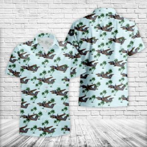US Customs and Border Protection Dash-8 Hawaiian Shirt Version 3