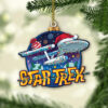 Star Trek U.S.S Enterprise NCC-1701 Christmas Ornament Style 2