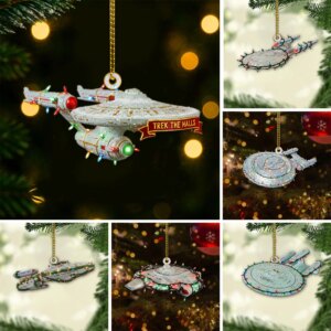 Star Trek Lights Christmas Ornament Full Set (6pcs)