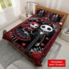 Personalized Jack And Sally - The Nightmare Before Christmas Quilt Bedding Set