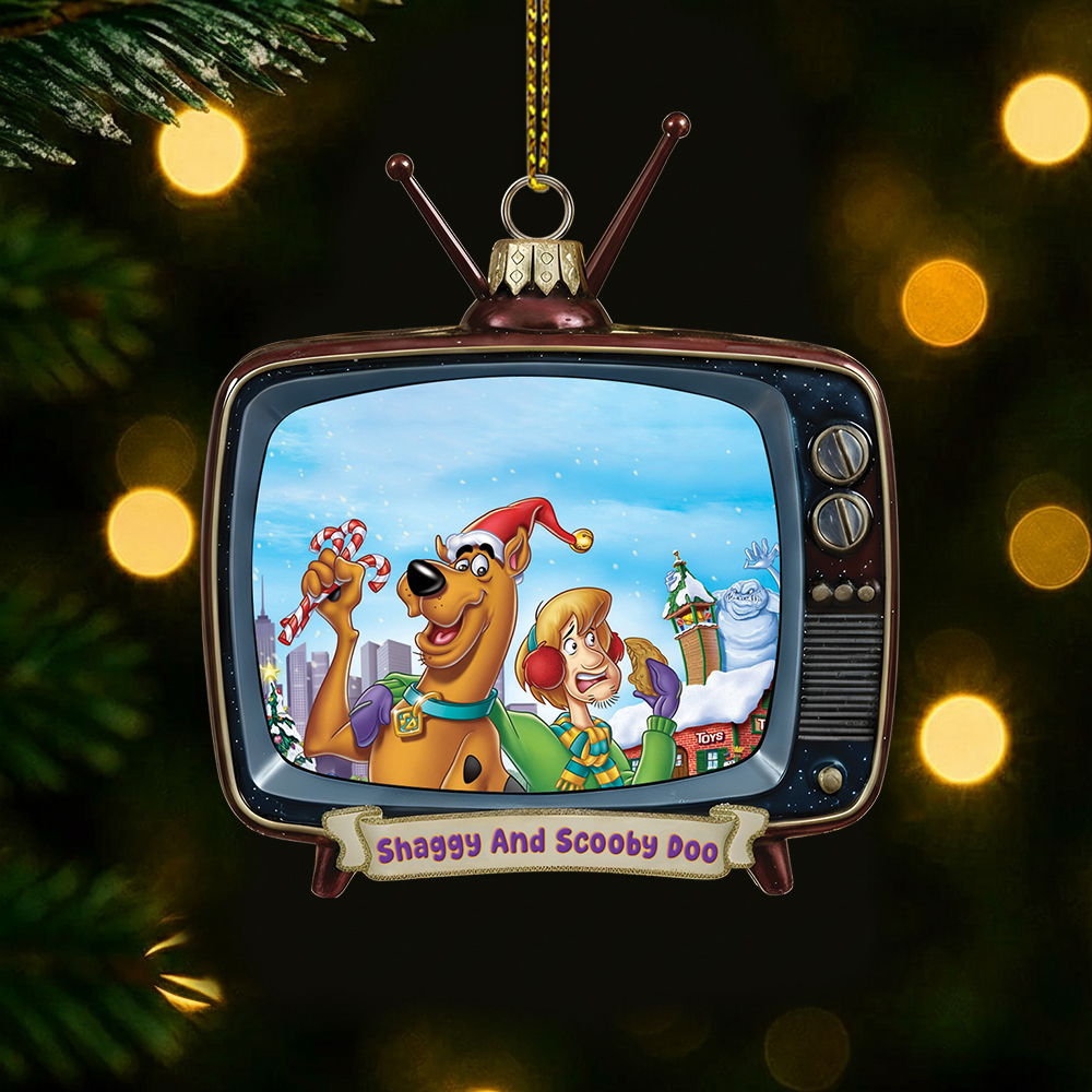 Shaggy And Scooby Doo Christmas Ornament
