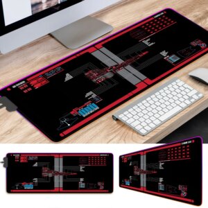 Alternative view of Star War Gladiator Star Destroyer LED Desk Mat