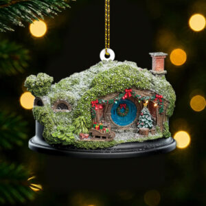 Lord of the Rings Hobbit Hole Christmas Ornament