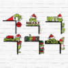 Grinch Christmas Door Corner
