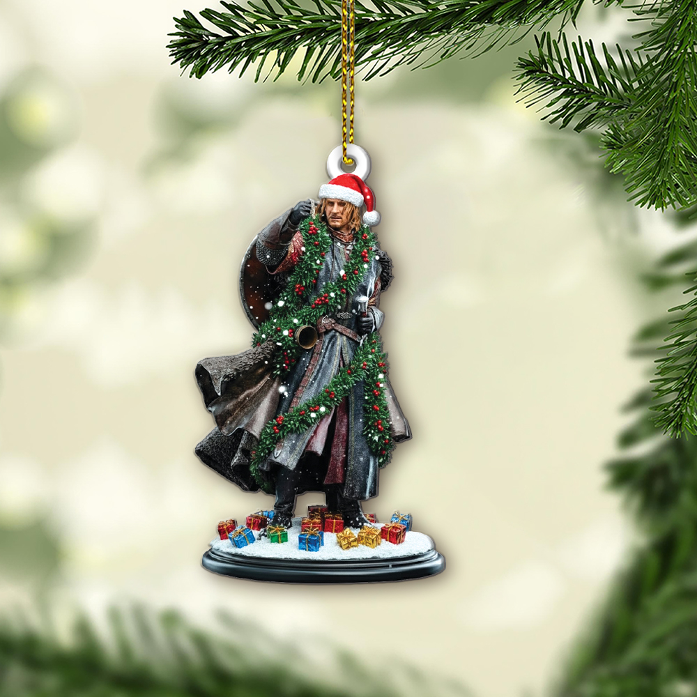 Lord of the Rings Boromir Christmas Ornament - Image 3