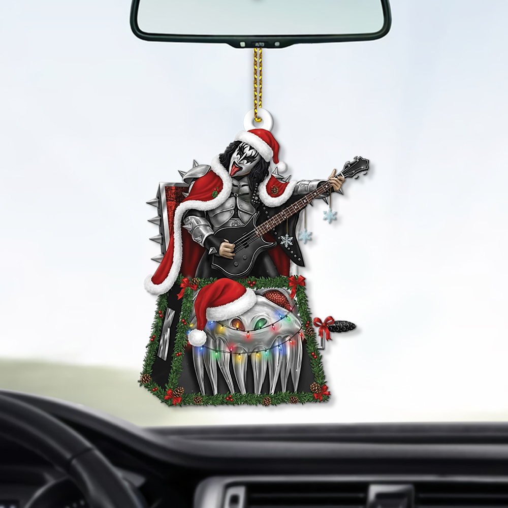 KISS "The Demon" Jack-In-The-Box Christmas Ornament - Image 6