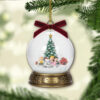 Peanuts Skatepond Musical Christmas Ornament