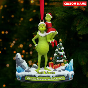 Personalized All I Want For Christmas Couple Christmas Ornament 115412