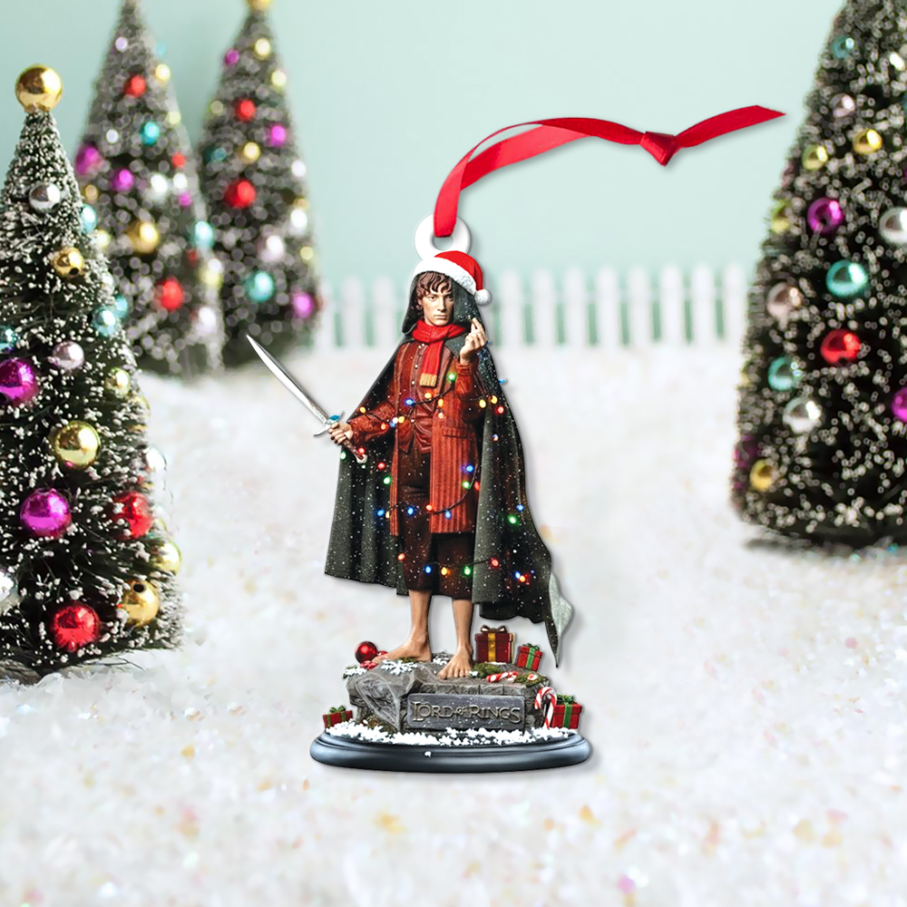 Lord of the Rings Frodo Baggins Christmas Ornament - Image 5