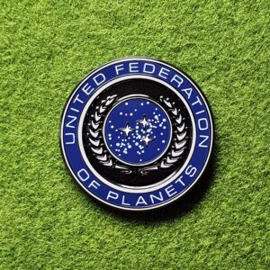 United Federation of Planets Metal Enamel Pin