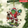 Personalized Hulk Christmas Ornament