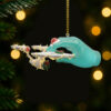 Star Trek U.S.S. Enterprise NCC-1701 The Hand of Apollo Christmas Ornament