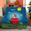Snoopy Flying Ace Quilt Blanket