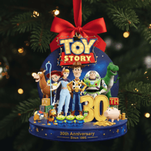 Personalized Toy Store 30th Anniversary Celebration Christmas Ornament