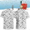 Snoopy Smile Giggle Laugh Hawaiian Shirt