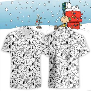Snoopy Smile Giggle Laugh Hawaiian Shirt