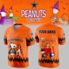 Personalized Dallas Cowboys Snoopy 75th Anniversary Peanuts 2025 Halloween Football Jersey