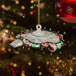 Star Trek U.S.S. Defiant NX-74205 Christmas Ornament