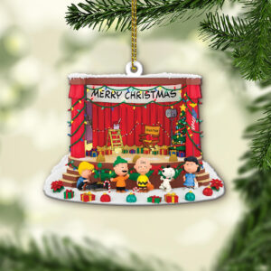 Merry Christmas, Charlie Brown! with Light and Sound Christmas Ornament