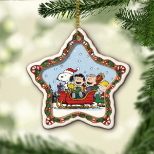Snoopy And Friends Snow Christmas Ornament