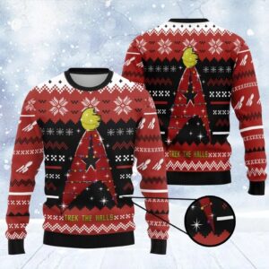 Star Trek Christmas Knitted Sweater - THK116660