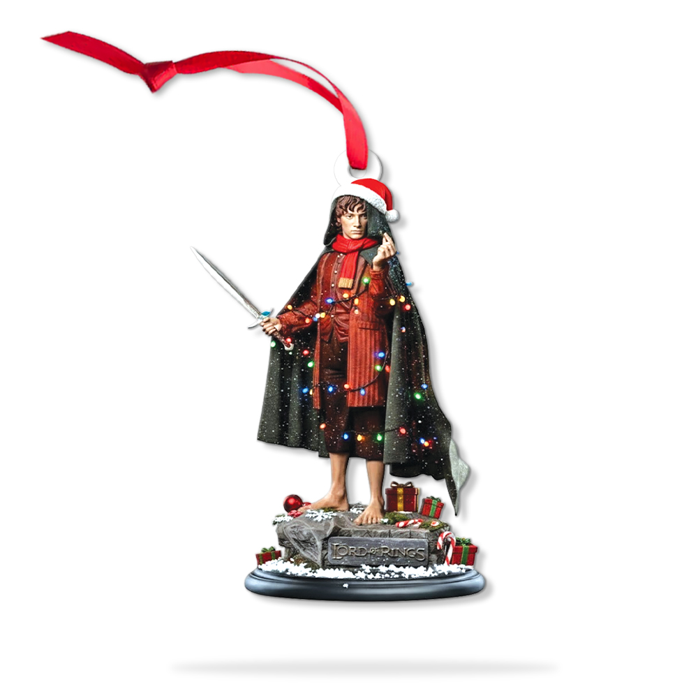 Lord of the Rings Frodo Baggins Christmas Ornament - Image 9