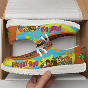 Alternative view of Scooby-Doo x Christmas Personalized Hey Dude Shoes