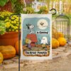 Peanuts Great Pumpkin Halloween Garden Flag