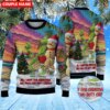 Personalized Mr Mrs Grinch Couple Christmas Knitted Sweater
