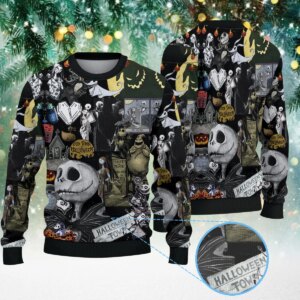 The Nightmare Before Christmas Knitted Sweater 113387